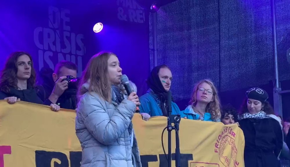 Amplu protest pentru climă în Olanda, cu zece zile înaintea alegerilor generale anticipate VIDEO