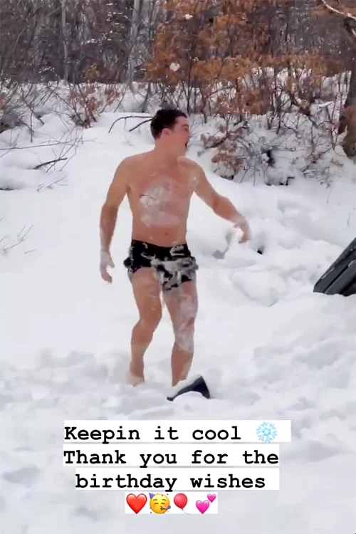 Orlando Bloom Snow Birthday jpg