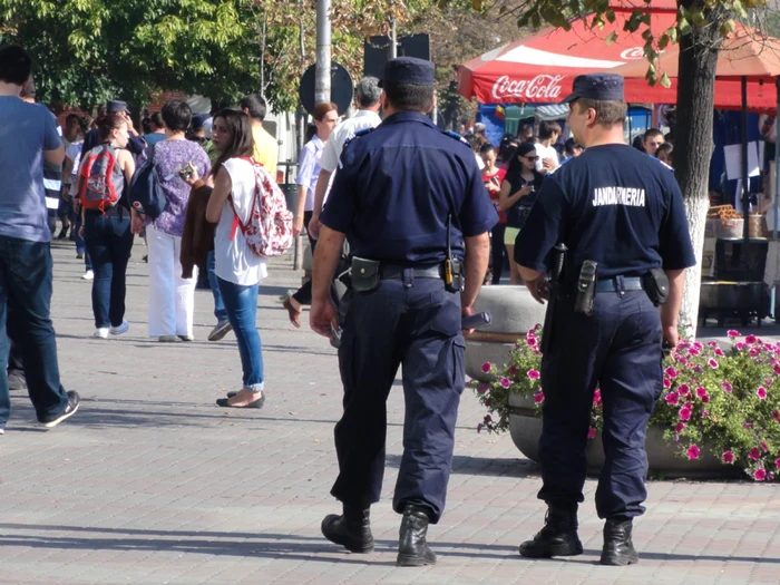 Jandarmii vor fi la post pe toata durata evenimentului din acest final de săptămână (FOTO: Mugurel Manea)