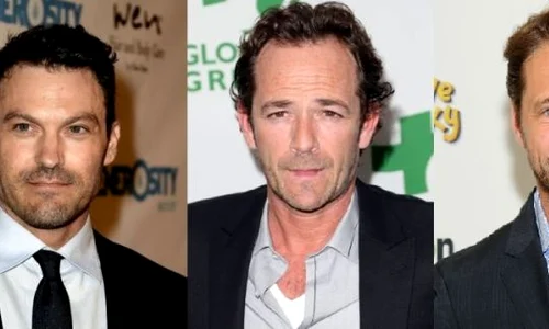 Brian Austin Green, Jason Priestley și Luce Perry au fost iubiții lui Tori Spelling jpeg