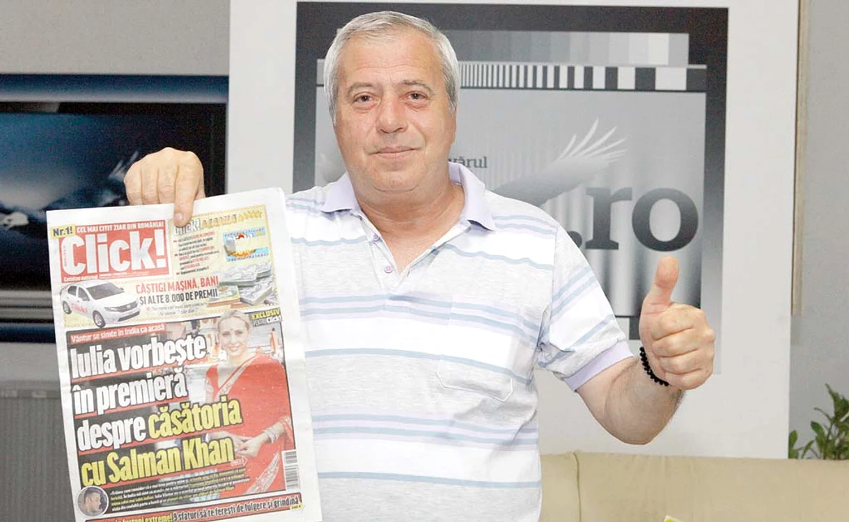 Ionel Stan s-a ales cu 1.000 de lei, banii pe care îi va investi în amenajarea locuinţeiFotografii: Click!
