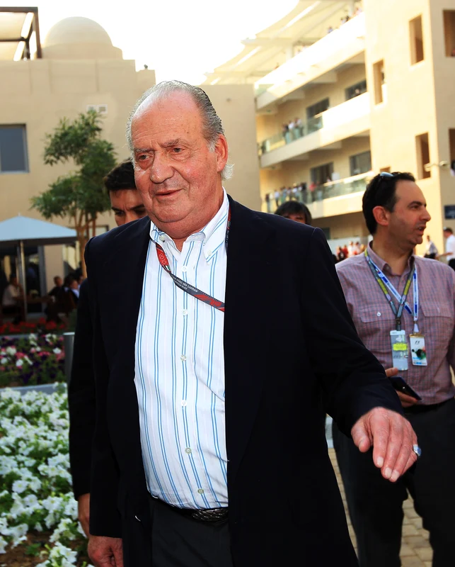 Regele Juan Carlos în Emiratele Arabe Unite. FOTO: Getty Images