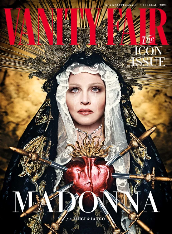 Vanity Fair Italy cover madonna fecioara maria jpg