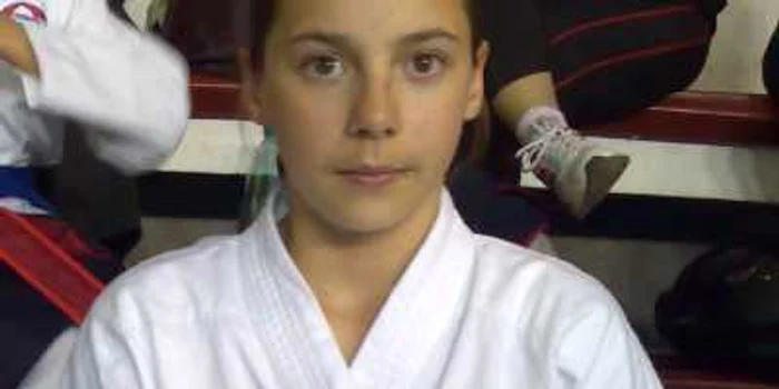 Raluca Baciu (13 ani) este regina kumite-ului mondial