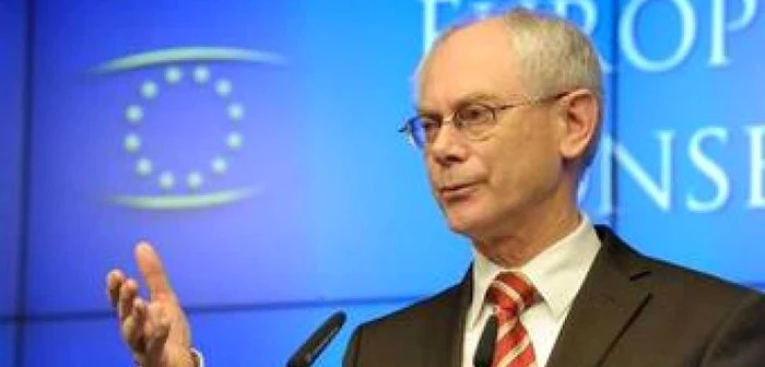 Preşedintele Consiliului European Herman Van Rompuy