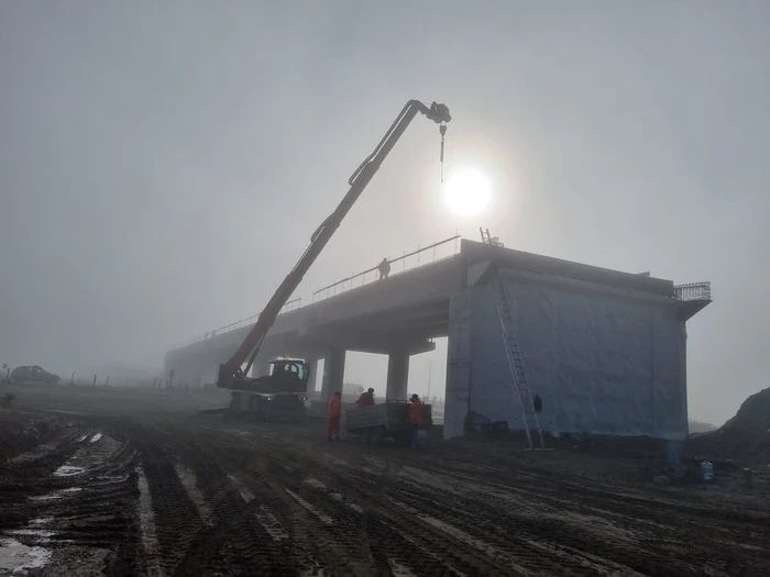 Construcția centurii Timișoara-Sud FOTO DRDP Timișoara