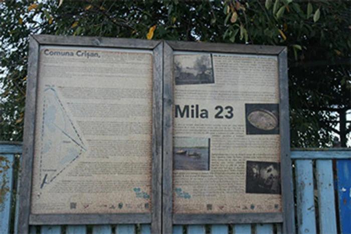 O scurtă istorie a satului dintre apeFoto: Mihai Ionescu