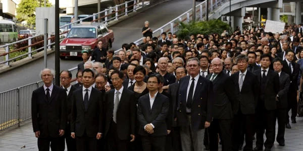 Beijingul respinge votul celor 800.000 de votanţi din Hong-Kong care cer reforme democratice FOTO Voice of America