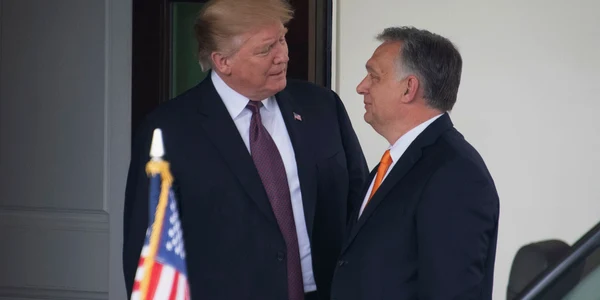 Viktor Orban si Donald Trump FOTO Profimedia jpg
