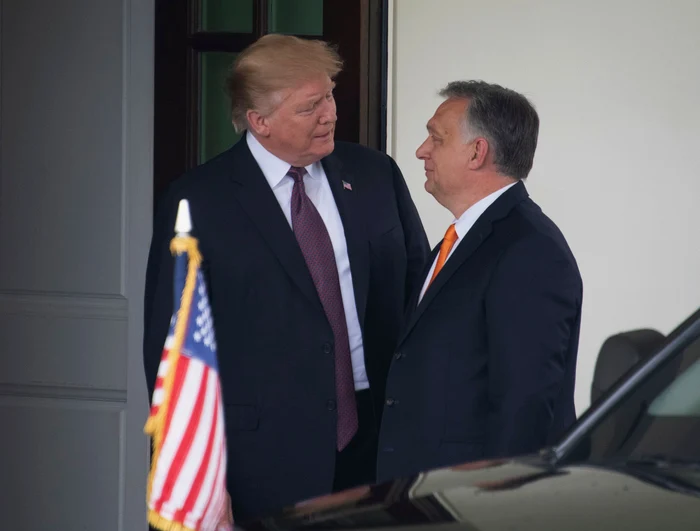 Donald Trump și Viktor Orban/FOTO:Profimedia