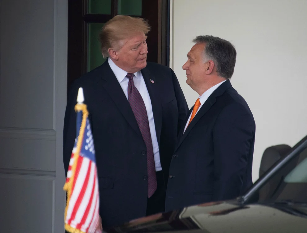 Trump și Orban au o relație foarte bună. FOTO: Profimedia