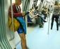 Ziua fără pantaloni la metrou a ajuns în Bucureşti. Foto Marian Iliescu