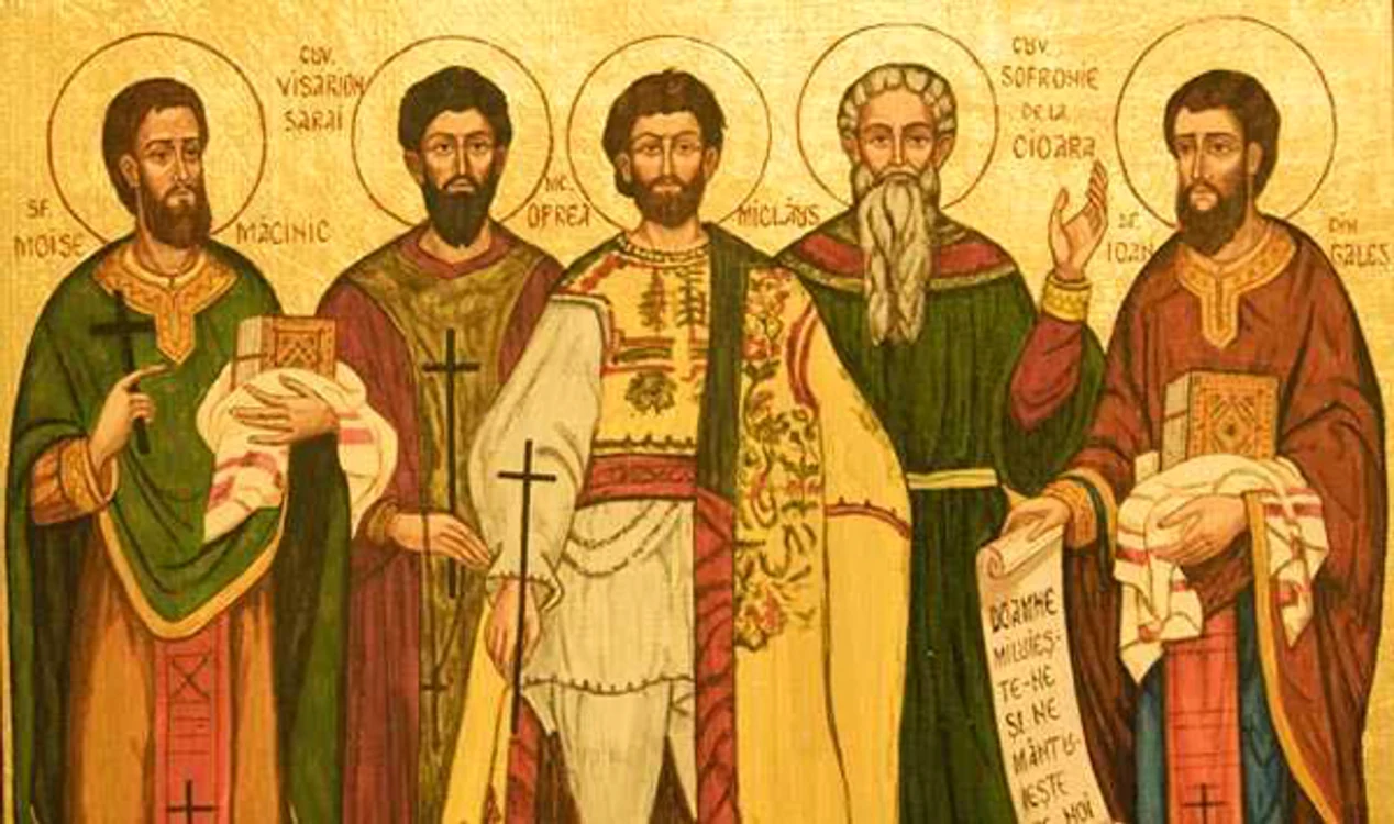
    Sfinţii Marturisitori Ardeleni: Visarion, Sofronie, Oprea, Ioan din Galeș, Moise Măcinic din Sibielfoto: doxologia.ro  