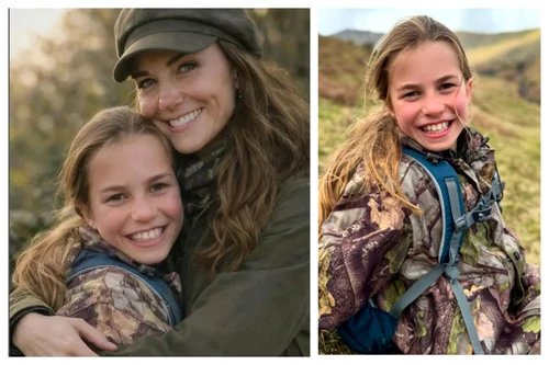 Prințesa Charlotte și mama ei, Prințesa Kate. FOTO: Instagram