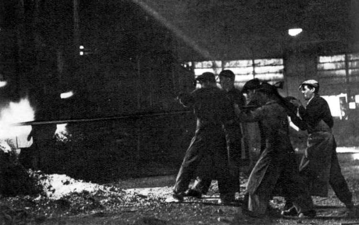 uzina hunedoara foto arhiva icsh anii 1950