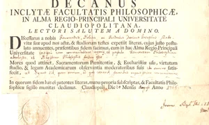 p 21 Josephus Szabo, Diploma de magister philosophiae,1768 jpg