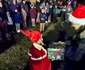 Tractorul cu daruri la Berliște FOTO Asociația Bardeau