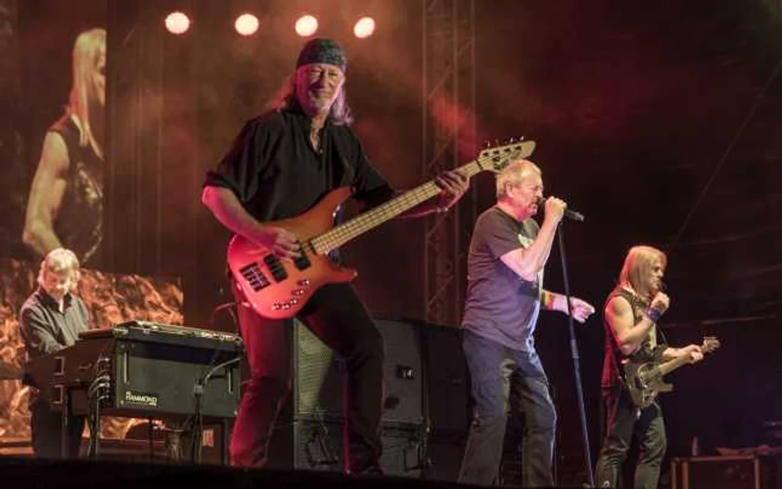 Show de zile mari la Romexpo al trupei Deep Purple FOTO Radu Popovici