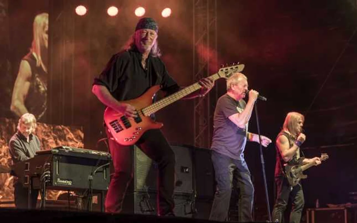 Show de zile mari la Romexpo al trupei Deep Purple FOTO Radu Popovici
