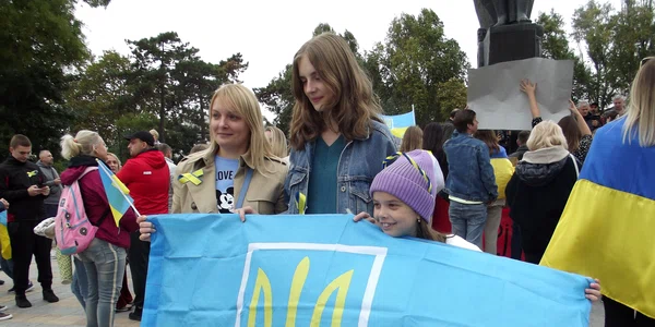 Protest mame și copii din Ucraina la Constanța FOTO Mariana Iancu (2) JPG