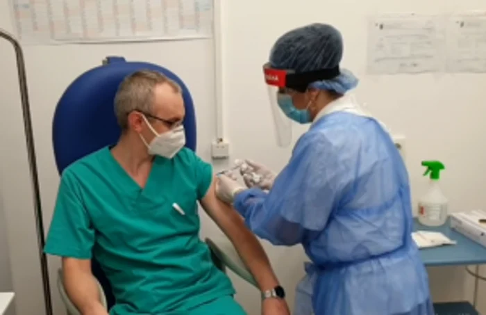 Medicul Ovidiu Ciobotaru de la Spitalul Municipal Elena Beldiman Bârlad FOTO Arhivă personală
