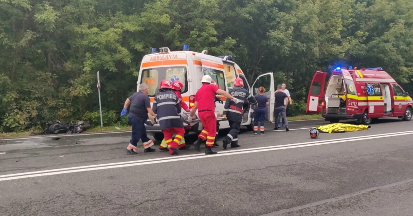 Accidentul a avut loc pe DN 3B