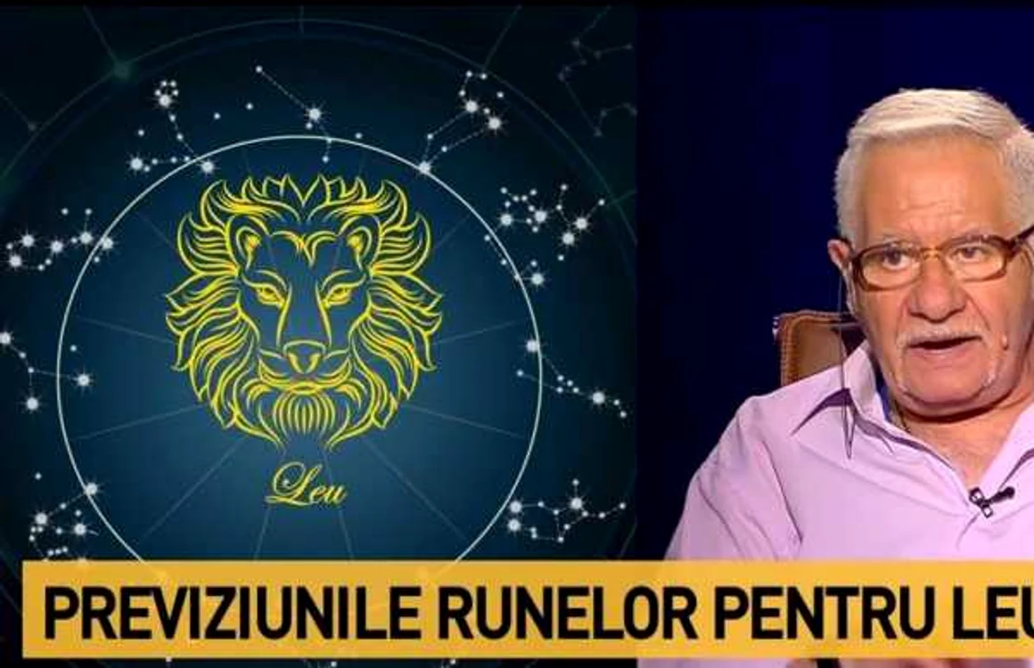 Horoscop rune cu Mihai Voropchievici. Zodia Leu a intrat sub protecţie divină