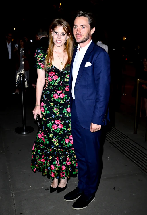 Prințesa Beatrice, alături de soțul său