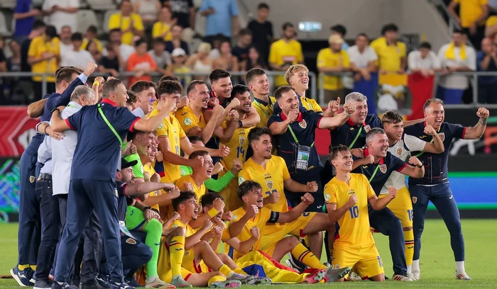 Echipa națională U19 a României se luptă în semifinalele EURO 2025 (FOTO: Sportpictures)