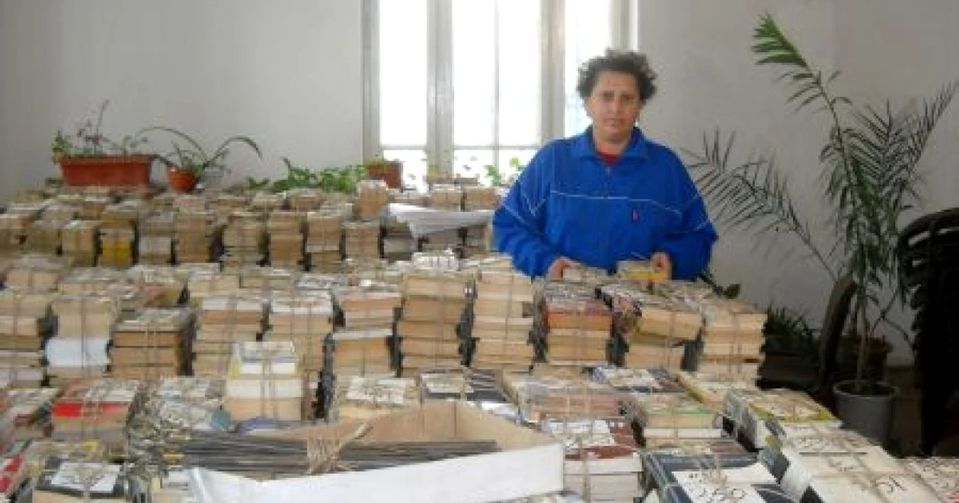 Volumele din incinta sălilor de lectură au fost deja inventariate și grupate