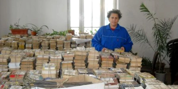 Volumele din incinta sălilor de lectură au fost deja inventariate și grupate