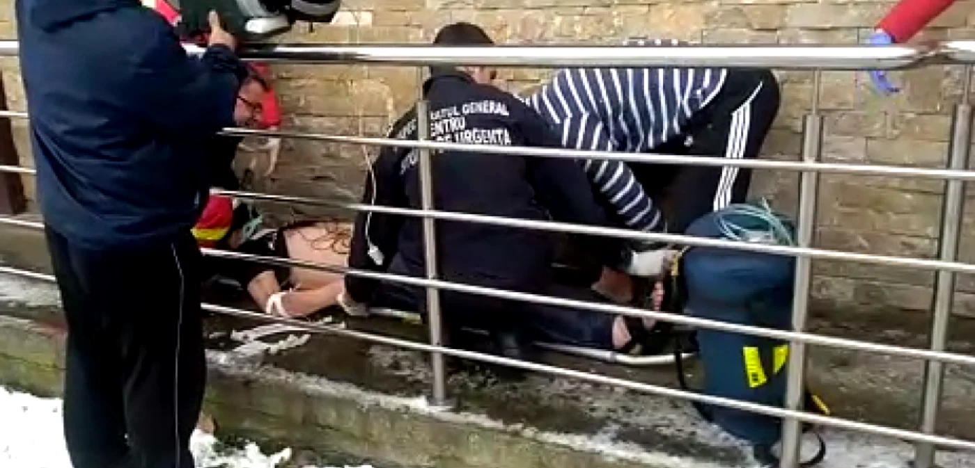 Sinucigaşul ucrainean care s-a aruncat de la etaj Sursa IPJ Constanţa