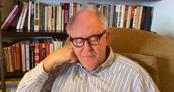 John Lithgow, un "englez hibrid". Foto: captură video X/John Lithgow