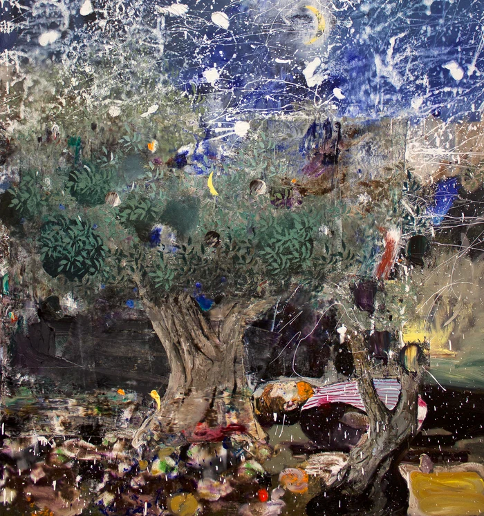 Adrian Ghenie, Noapte înstelată, 2013 © Courtesy Ghenie Studio