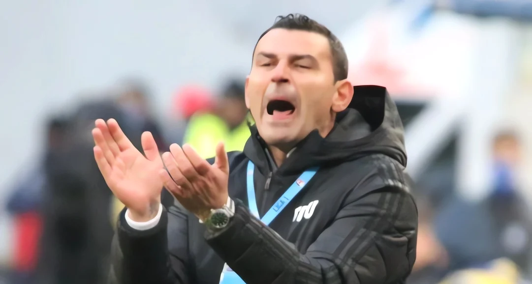 Eugen Trică are misiunea de a menține FCU Craiova în primul eșalon. Foto Facebook
