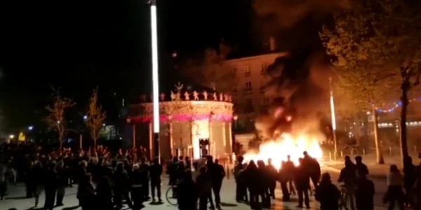 protest in Franta la alegerile prezidentiale