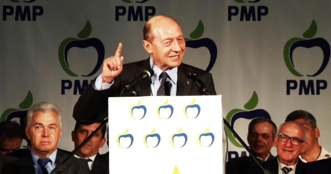 Fostul preşedinte Traian Băsescu FOTO Adevărul