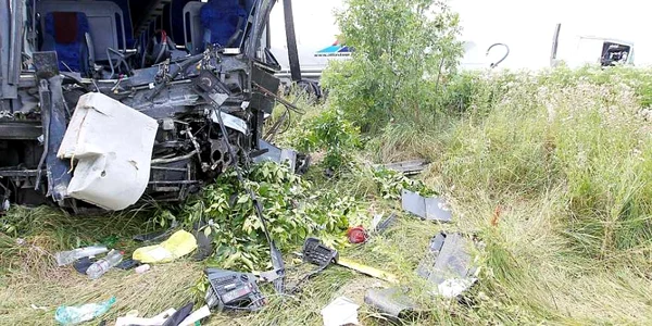Accident pe DN 6 Timişoara - Lugoj