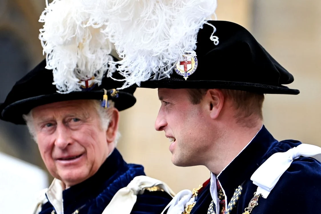 Prinţul Charles şi Prinţul William, viitorul monarhiei britanice. Foto: Getty