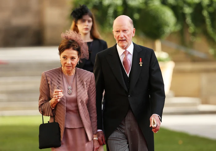 Regina Margarita și Regele Simeon, aici la nunta lui Guillaume de Luxemburg. FOTO:N Getty Images