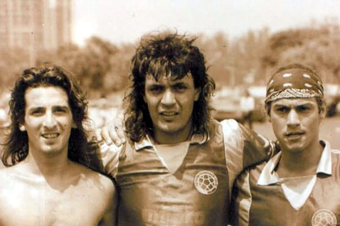 Carlos Raposo a avut măcar alură de fotbalist. Foto Facebook