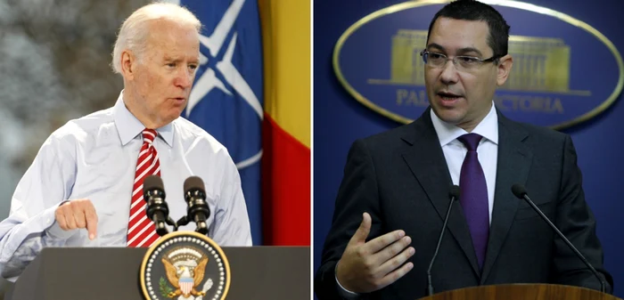 Joe Biden şi Victor Ponta