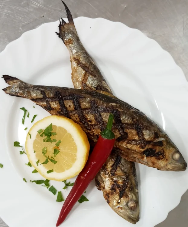 Scrumbia prăjită a făcut parte din felurile de mâncare