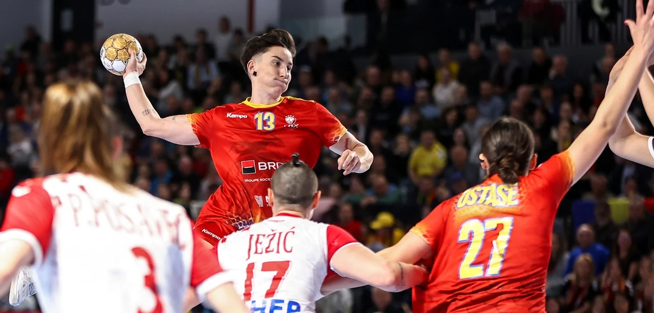 Naționala de handbal va juca în iarnă la Euro 2024. Foto Sportpictures