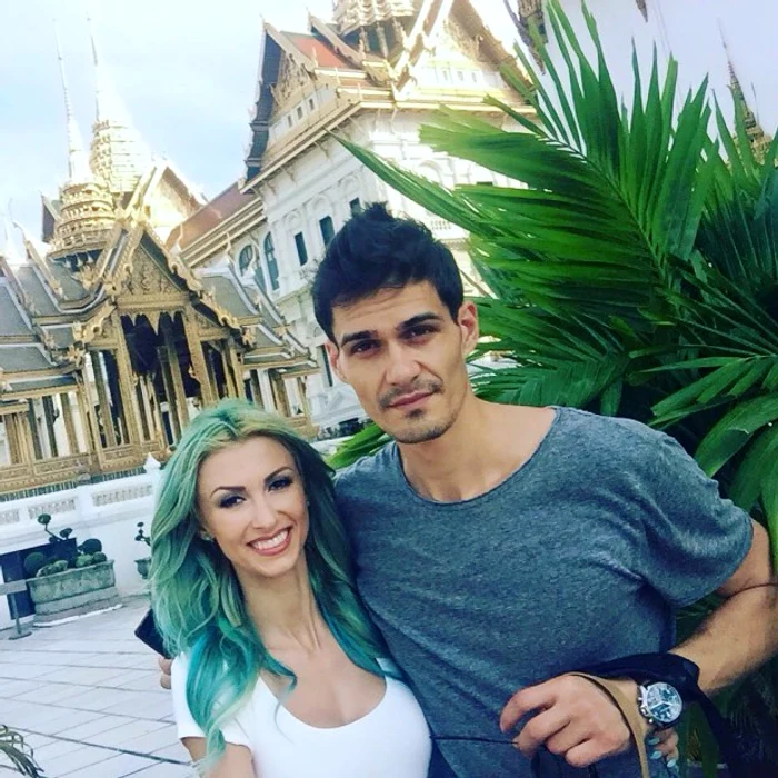 Andreea Bălan şi George Burcea au conceput bebeluşul în vacanţa petrecută în Asiafoto: Facebook