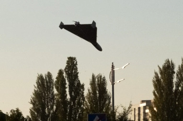 Atac cu dronă asupra Kievului pe 17 octombrie Foto AFP