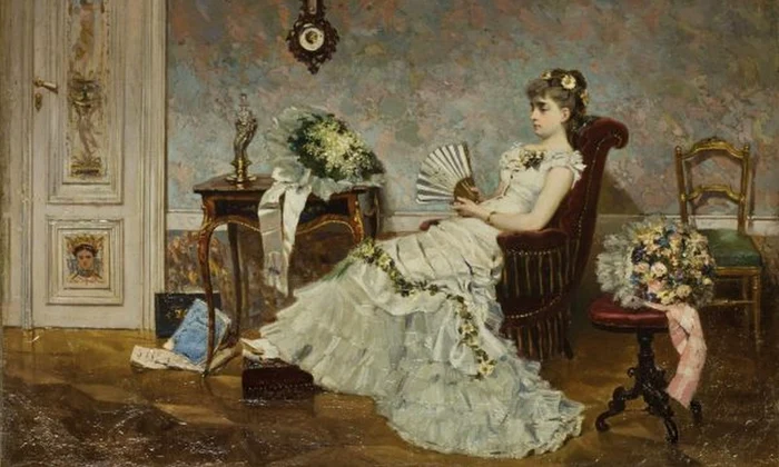 Theodor Aman – „După concert” (© Muzeul Municipiului București) 