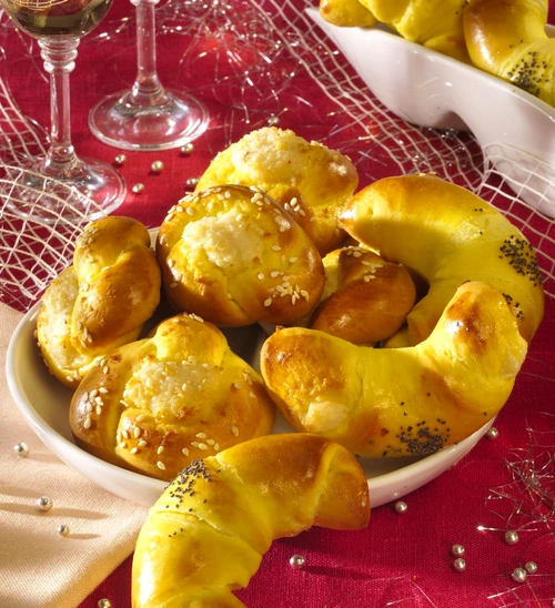 Crescents and Seed cakes with Coconut and Nut Filling jpeg