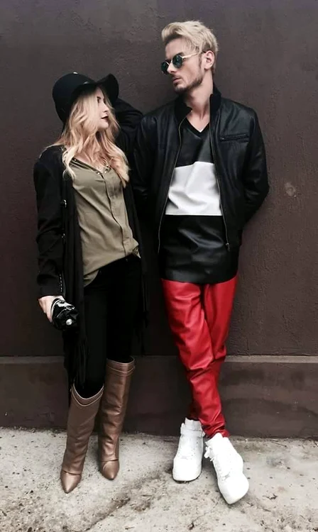 Johny Barbu a lucrat ca fotomodel în Bucureşti