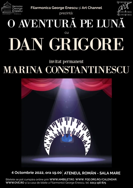 Afis intalnire Dan Grigore si Marina Constantinescu jpg